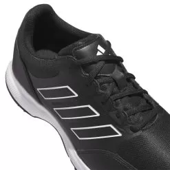 Adidas Mens 2023 Tech Response 3.0 Golf Shoe - Black 16 Adidas Mens 2023 Tech Response 3.0 Golf Shoe - Black -Golf Shop gv6890 8 footwear photography detail view 1 white