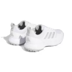 Adidas Women's 2023 Tech Response 3 Spikeless Golf Shoe - White/Grey -Golf Shop gv6900 7 footwear photography back lateral top view white