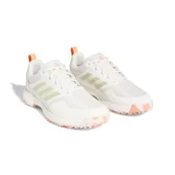 Adidas Women's 2023 Tech Response 3 Spikeless Golf Shoe - Chalk/Silver 14 Adidas Women's 2023 Tech Response 3 Spikeless Golf Shoe - Chalk/Silver -Golf Shop gv6901 6 footwear photography front lateral top view white