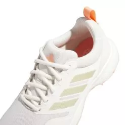 Adidas Women's 2023 Tech Response 3 Spikeless Golf Shoe - Chalk/Silver 16 Adidas Women's 2023 Tech Response 3 Spikeless Golf Shoe - Chalk/Silver -Golf Shop gv6901 8 footwear photography detail view 1 white
