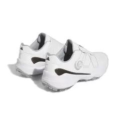 Adidas Men's 2023 ZG23 BOA Golf Shoe - White/Silver -Golf Shop gy9713 7 footwear photography back lateral top view white