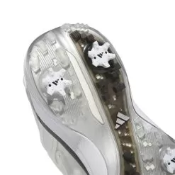 Adidas Men's 2023 ZG23 BOA Golf Shoe - White/Silver -Golf Shop gy9713 9 footwear photography detail view 2 white