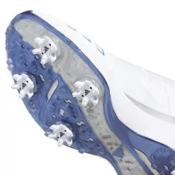 Adidas Women's 2023 ZG23 BOA Golf Shoe - White/Blue Fusion 22 Adidas Women's 2023 ZG23 BOA Golf Shoe - White/Blue Fusion -Golf Shop gz2171 10 footwear photography detail view 3 white