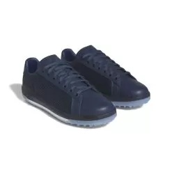 Adidas Men's 2023 Go-To Spikeless Golf Shoe - Navy 14 Adidas Men's 2023 Go-To Spikeless Golf Shoe - Navy -Golf Shop h03678 6 footwear photography front lateral top view white