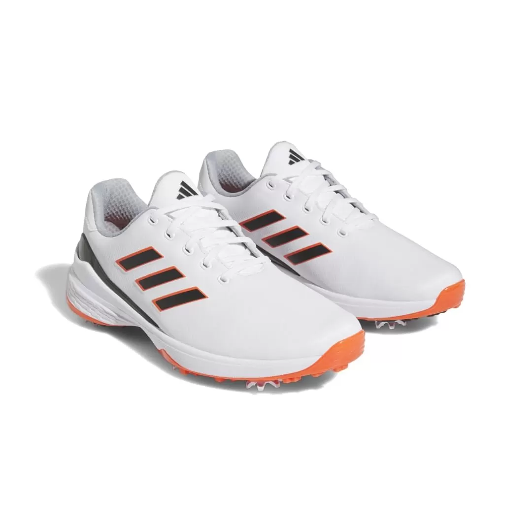 Adidas Men's 2023 ZG23 Golf Shoe - White/Semi Solar Red 7 Adidas Men's 2023 ZG23 Golf Shoe - White/Semi Solar Red - Image 5