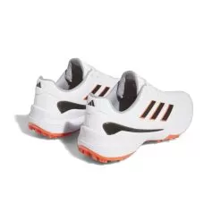 Adidas Men's 2023 ZG23 Golf Shoe - White/Semi Solar Red 15 Adidas Men's 2023 ZG23 Golf Shoe - White/Semi Solar Red -Golf Shop hp2223 7 footwear photography back lateral top view white