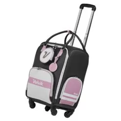 Volvik VAJB Wheeled Boston Bag 2021 -Golf Shop lrl0581 pink on black 1 47920.1632812774