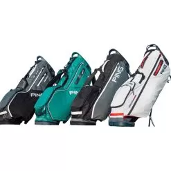 PING Hoofer Craz-E Lite Carry Bag 2022 -Golf Shop lrl0879 white navy red 4 46566.1645512426