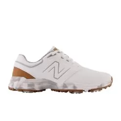 New Balance Men's Brighton Golf Shoe - White/Brown
