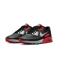 Nike Men's Air Max 90 G Golf Shoe - Iron Grey/Infrared -Golf Shop nik cu9978 010 air max 90g 6