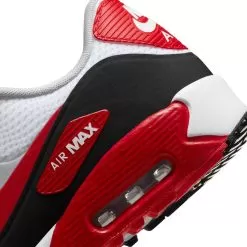 Nike Men's Air Max 90 G Golf Shoe - White/University Red -Golf Shop nik dx5999 162 air max 90 g4
