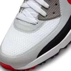 Nike Men's Air Max 90 G Golf Shoe - White/University Red -Golf Shop nik dx5999 162 air max 90 g8