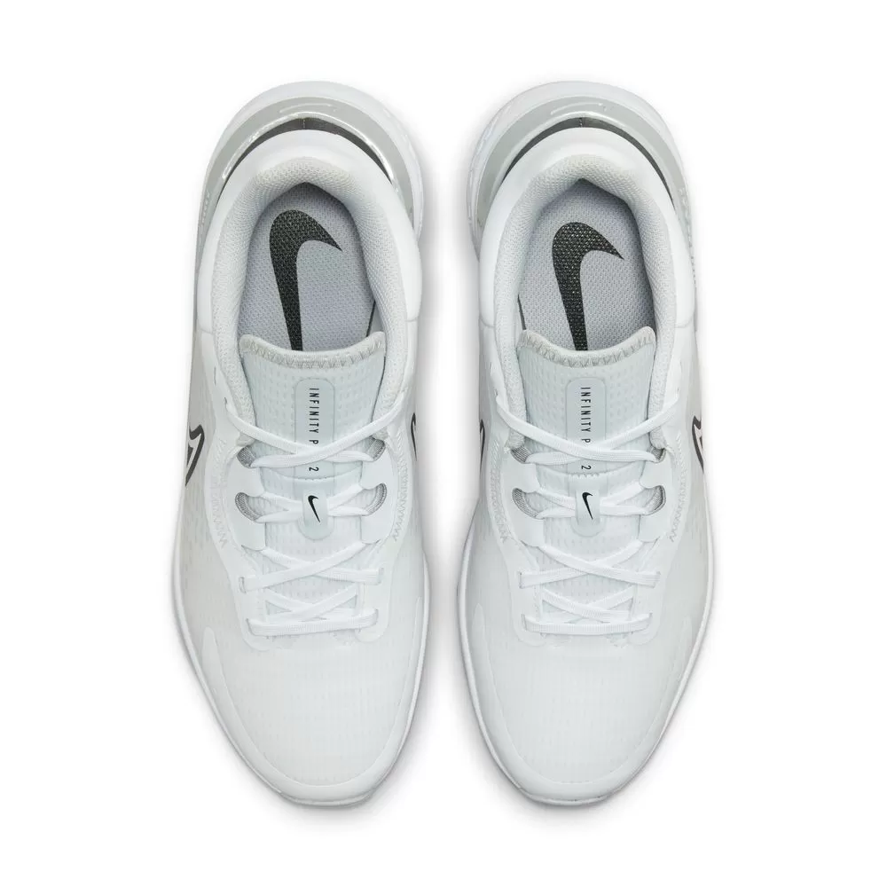 Nike Men's Infinity Pro 2 Golf Shoe - White/Black 6 Nike Men's Infinity Pro 2 Golf Shoe - White/Black - Image 4