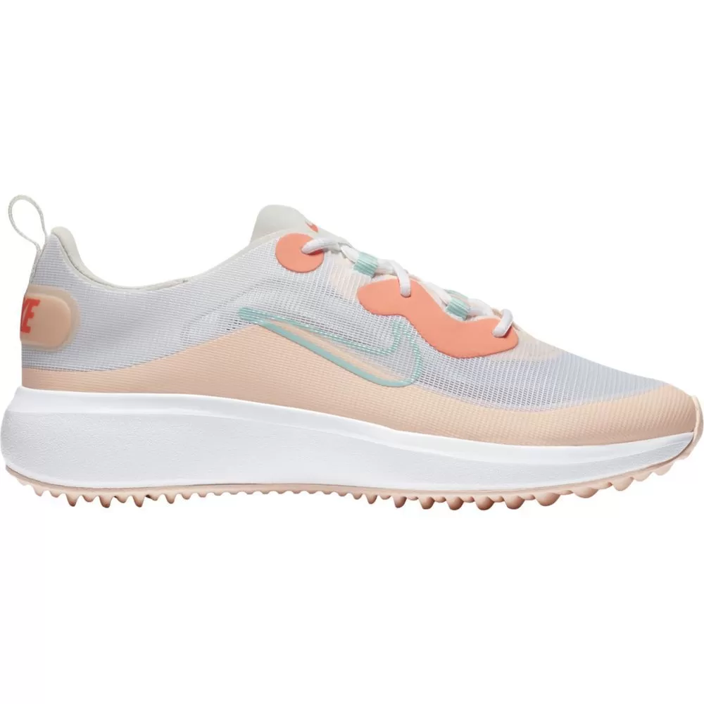 Nike Women's 2021 Ace Summerlite Golf Shoes - White/Light Dew 3 Nike Women's 2021 Ace Summerlite Golf Shoes - White/Light Dew