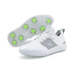 Puma Men's 2022 Ignite Articulate Golf Shoe - Puma White/Puma Silver