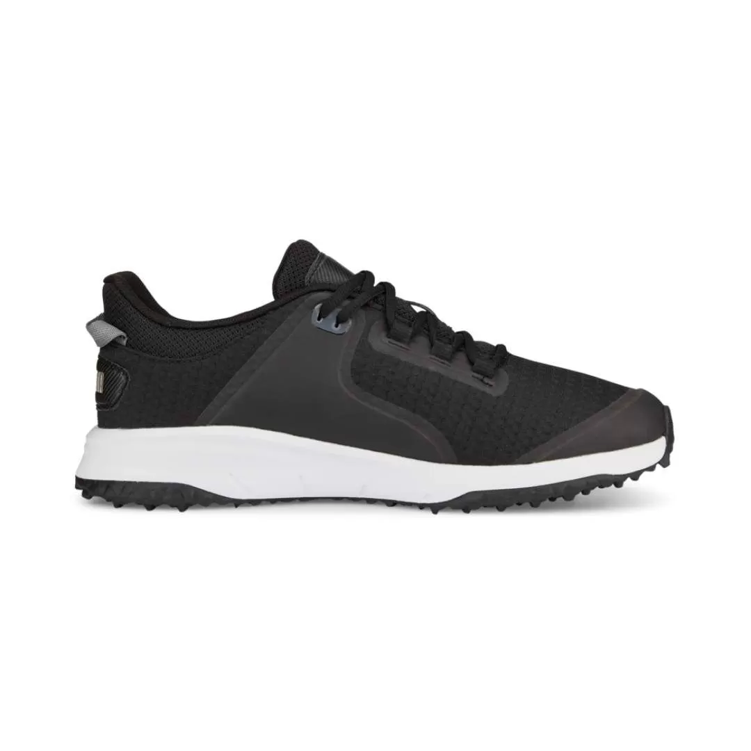 Puma Men's 2023 Fusion Grip Golf Shoe - Black/Silver/Quiet Shade 4 Puma Men's 2023 Fusion Grip Golf Shoe - Black/Silver/Quiet Shade - Image 2