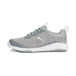 Puma Men's 2023 Fusion Pro Golf Shoe - Quarry/Silver