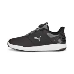 Puma Men's 2023 Ignite Elevate DISC Golf Shoe - White/Black Silver