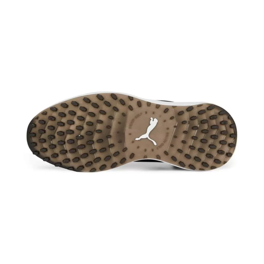 Puma Men's 2023 Ignite Elevate DISC Golf Shoe - White/Black Silver 5 Puma Men's 2023 Ignite Elevate DISC Golf Shoe - White/Black Silver - Image 3