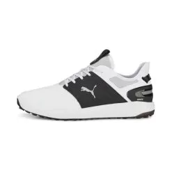 Puma Men's 2023 Ignite Elevate Golf Shoe - White/Black Silver