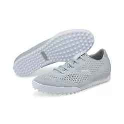 Puma Women's 2022 Monolite Fusion Slip-On Golf Shoe - High Rise/White