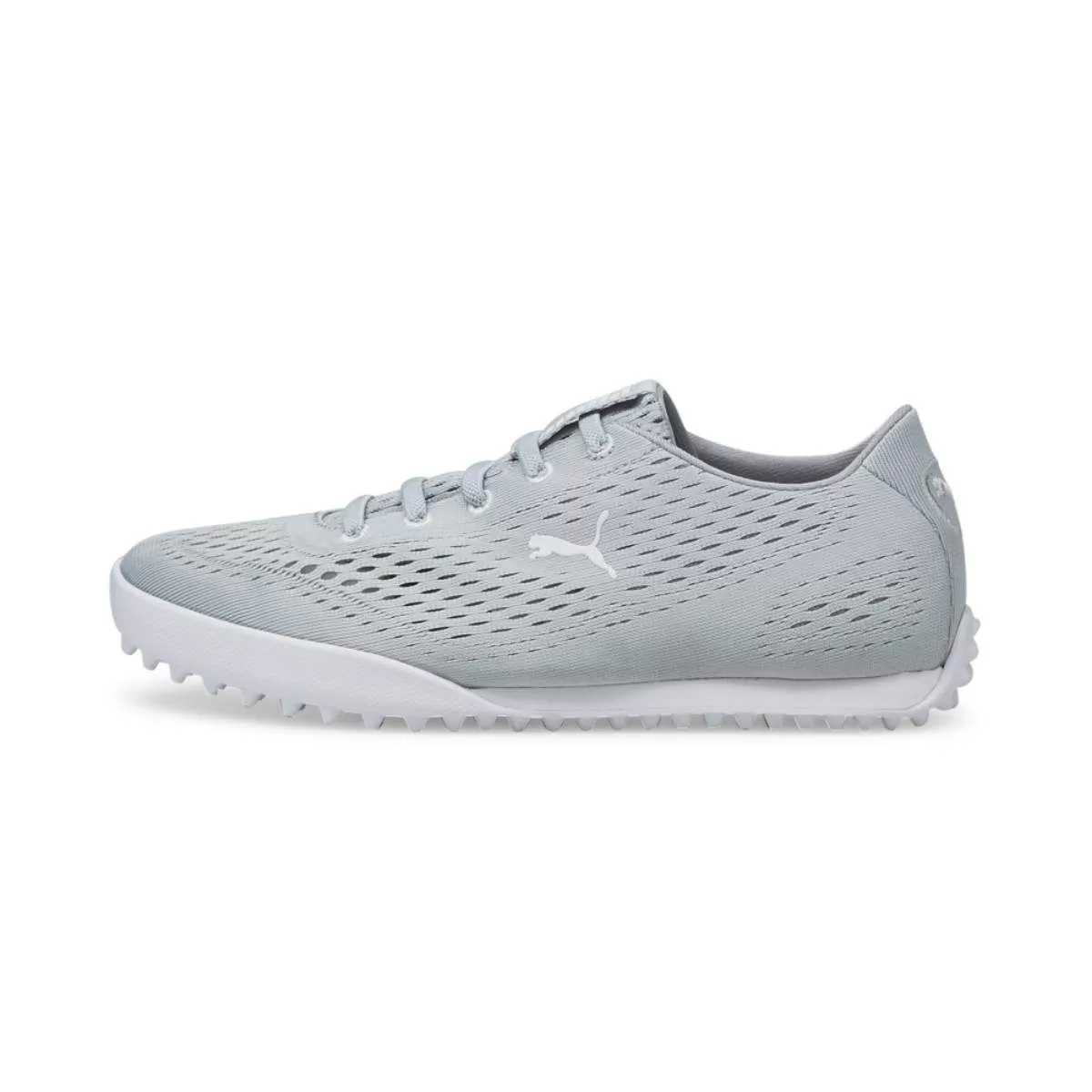 Puma Women's 2022 Monolite Fusion Slip-On Golf Shoe - High Rise/White 4 Puma Women's 2022 Monolite Fusion Slip-On Golf Shoe - High Rise/White - Image 2