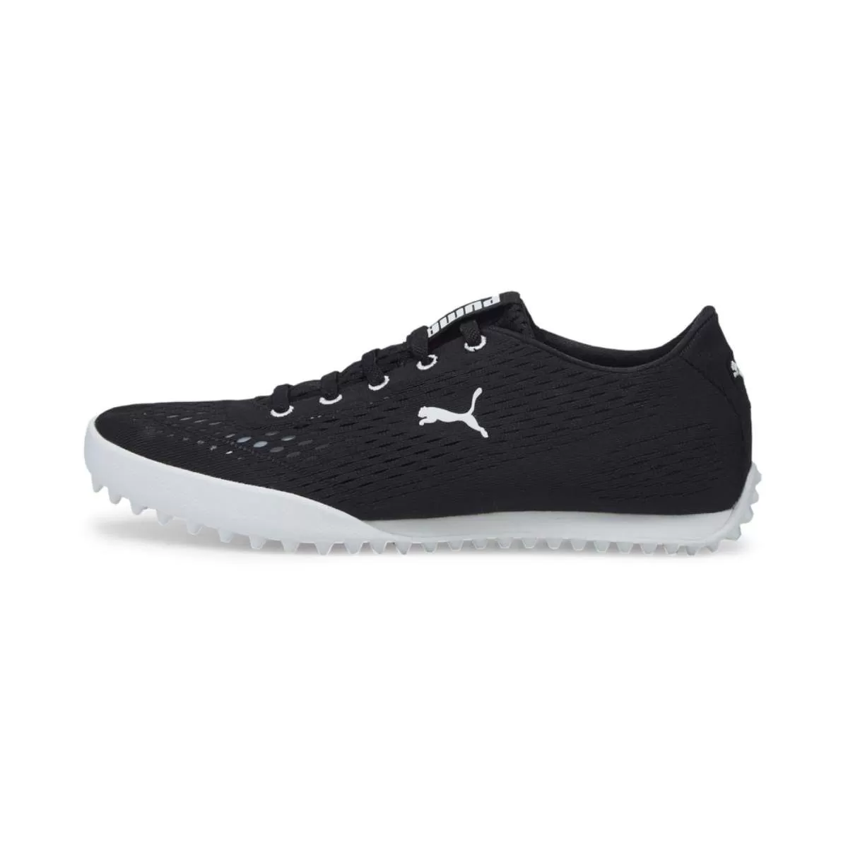 Puma Women's 2022 Monolite Fusion Slip-On Golf Shoe - Puma Black/White 4 Puma Women's 2022 Monolite Fusion Slip-On Golf Shoe - Puma Black/White - Image 2