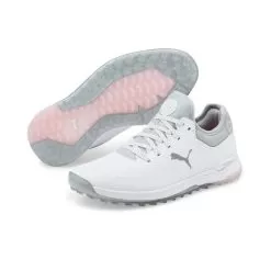 Puma Women's 2022 ProAdapt Alphacat Golf Shoe - Puma White/Puma Silver