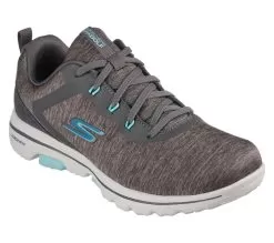 Skechers Women's Go Walk Golf 5 Golf Shoe - Grey/Blue -Golf Shop ske 123034 gybl walk 5