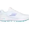 Skechers Women's Go Golf Max 2 Splash Golf Shoe - White -Golf Shop ske 123068 wmlt max 2 splash5