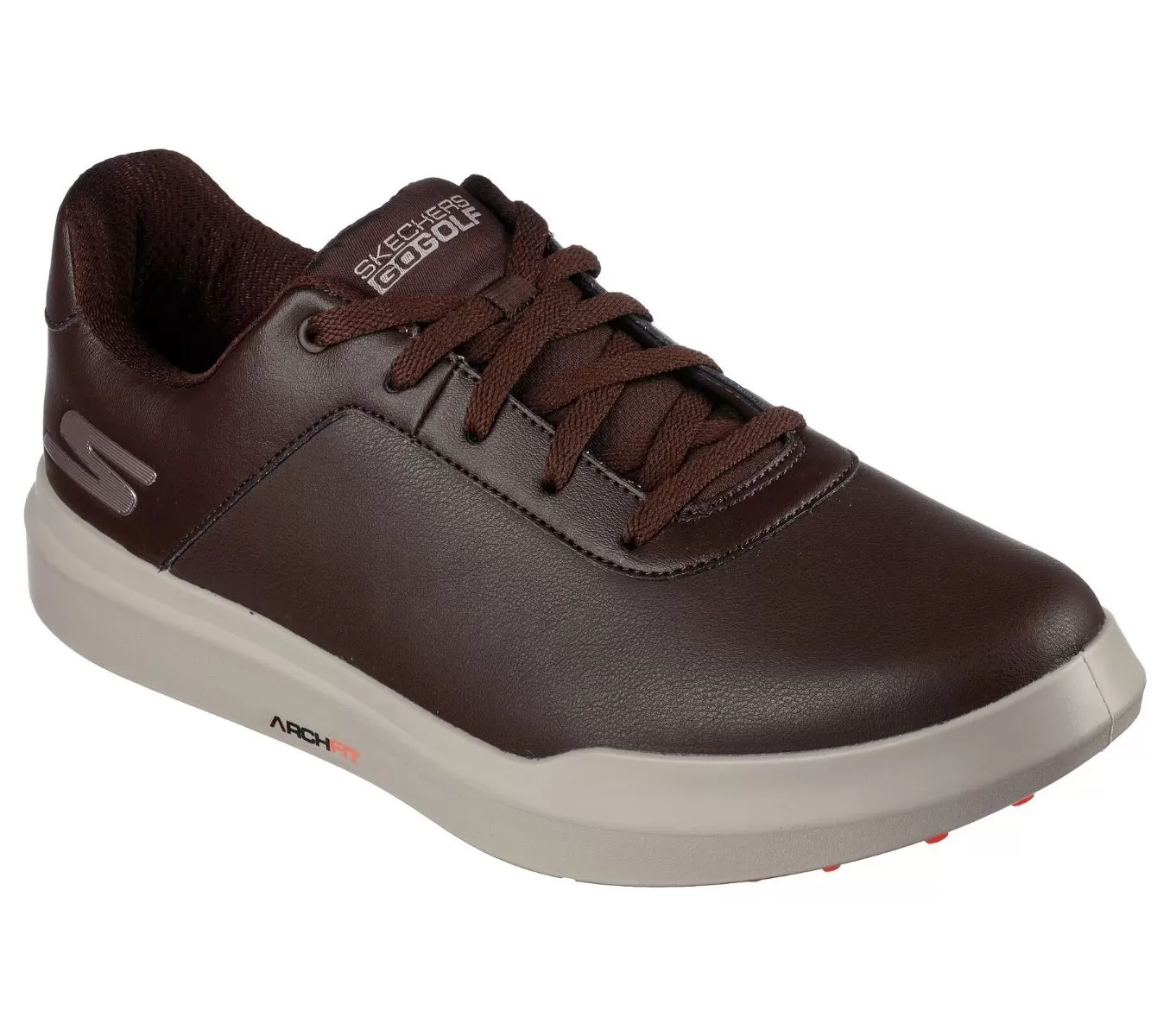 Skechers Men's Go Golf Drive 5 Golf Shoe - Brown 7 Skechers Men's Go Golf Drive 5 Golf Shoe - Brown - Image 5