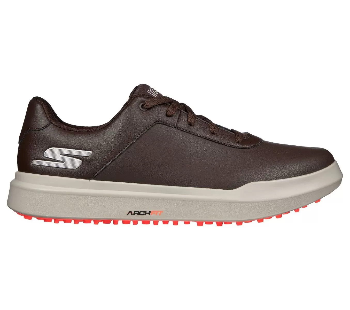 Skechers Men's Go Golf Drive 5 Golf Shoe - Brown 3 Skechers Men's Go Golf Drive 5 Golf Shoe - Brown