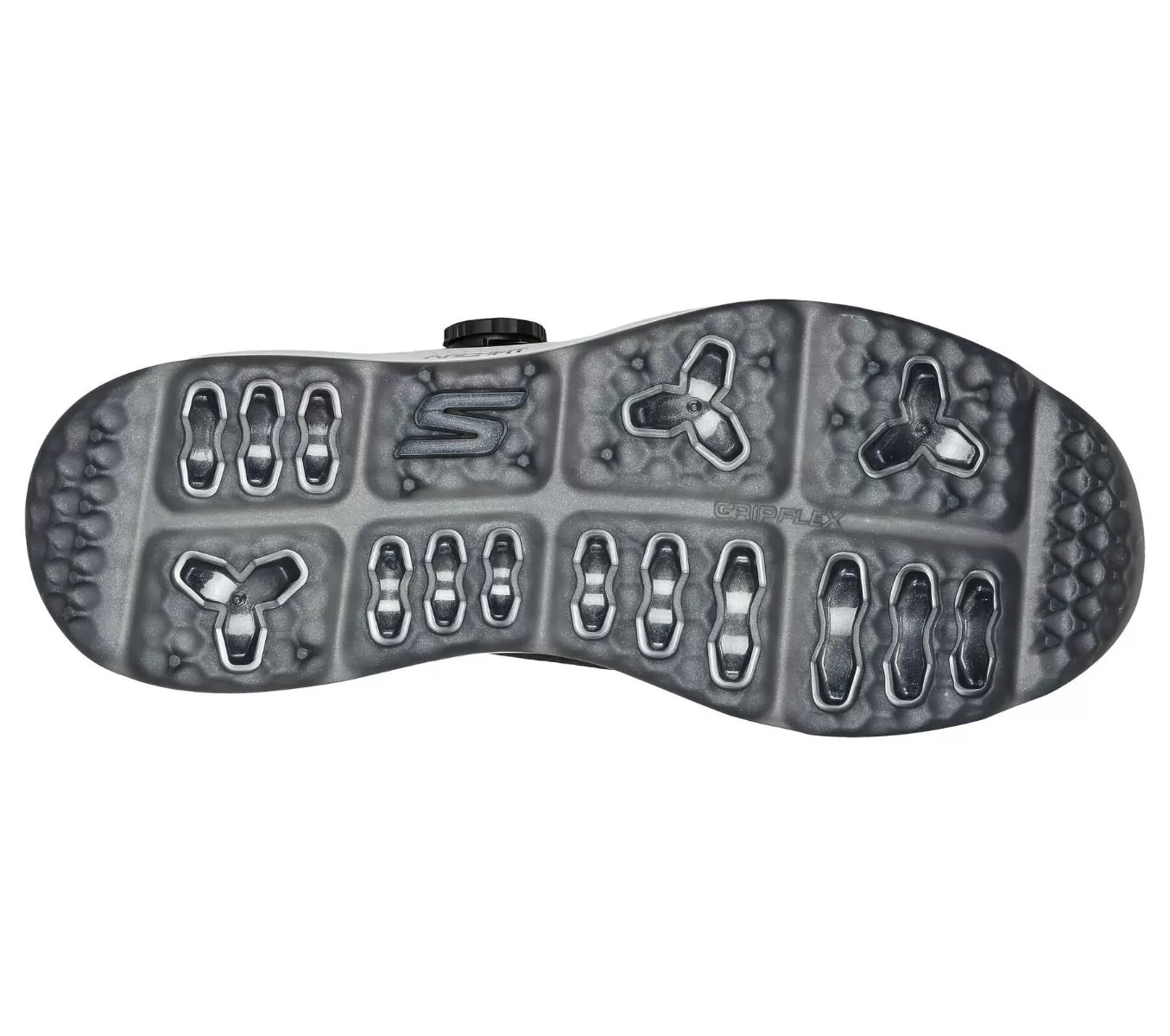 Skechers Men's Go Golf Elite Slip In Golf Shoe - Black 5 Skechers Men's Go Golf Elite Slip In Golf Shoe - Black - Image 3