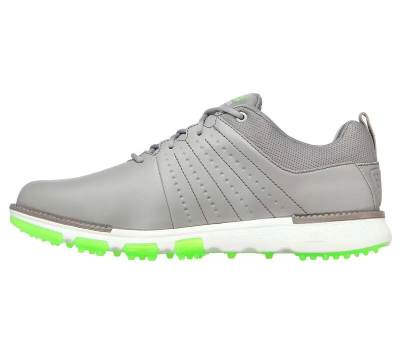 Skechers Men's Go Golf Elite Tour SL Golf Shoe - Grey/Lime 6 Skechers Men's Go Golf Elite Tour SL Golf Shoe - Grey/Lime - Image 4