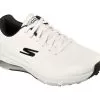 Skechers Men's Go Golf Skech-Air Dos Shoe - White/Black -Golf Shop skechers mens go golf skech air dos shoe whiteblack 121868 c 1