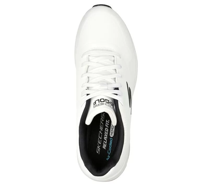 Skechers Men's Go Golf Skech-Air Dos Shoe - White/Black 4 Skechers Men's Go Golf Skech-Air Dos Shoe - White/Black - Image 2