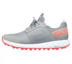 Skechers Women's Go Golf Max Sport Golf Shoe - Grey/Coral 9 Skechers Women's Go Golf Max Sport Golf Shoe - Grey/Coral -Golf Shop skechers womens go golf max sport golf shoe greycoral 121903 c 4