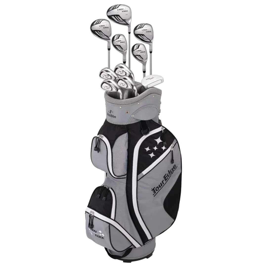 Tour Edge Women's Lady Edge 11 Piece Package Golf Set -1 Inch 4 Tour Edge Women's Lady Edge 11 Piece Package Golf Set -1 Inch - Image 2
