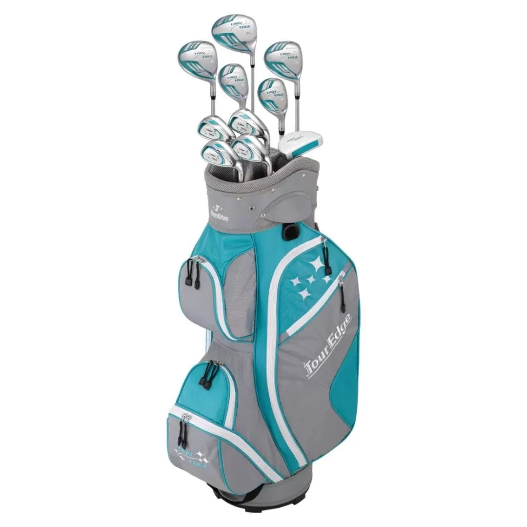 Tour Edge Women's Lady Edge 11 Piece Package Golf Set 5 Tour Edge Women's Lady Edge 11 Piece Package Golf Set - Image 3