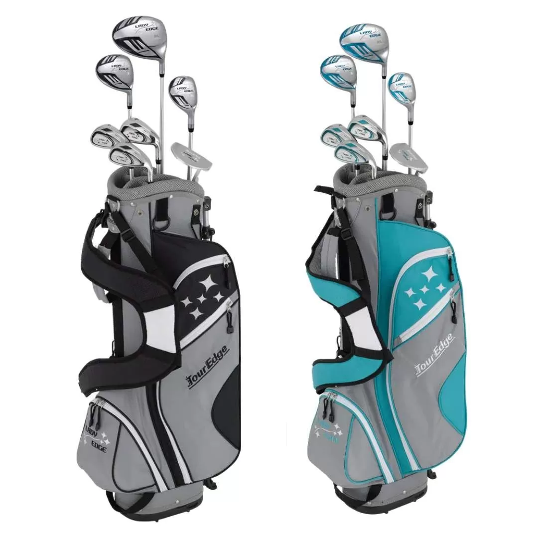 Tour Edge Women's Lady Edge 8 Piece Package Golf Set 3 Tour Edge Women's Lady Edge 8 Piece Package Golf Set