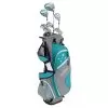 Tour Edge Women's Lady Edge 8 Piece Package Golf Set +1 Inch -Golf Shop tour edge womens lady edge 8 piece package golf set plus1 inch 115621 c 1