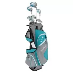 Tour Edge Women's Lady Edge 8 Piece Package Golf Set +1 Inch