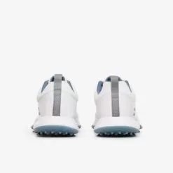 TravisMathew Men's The Ringer Spiked Golf Shoe - White/Sleet 13 TravisMathew Men's The Ringer Spiked Golf Shoe - White/Sleet -Golf Shop tra 4mr215 1whs the ringer 5