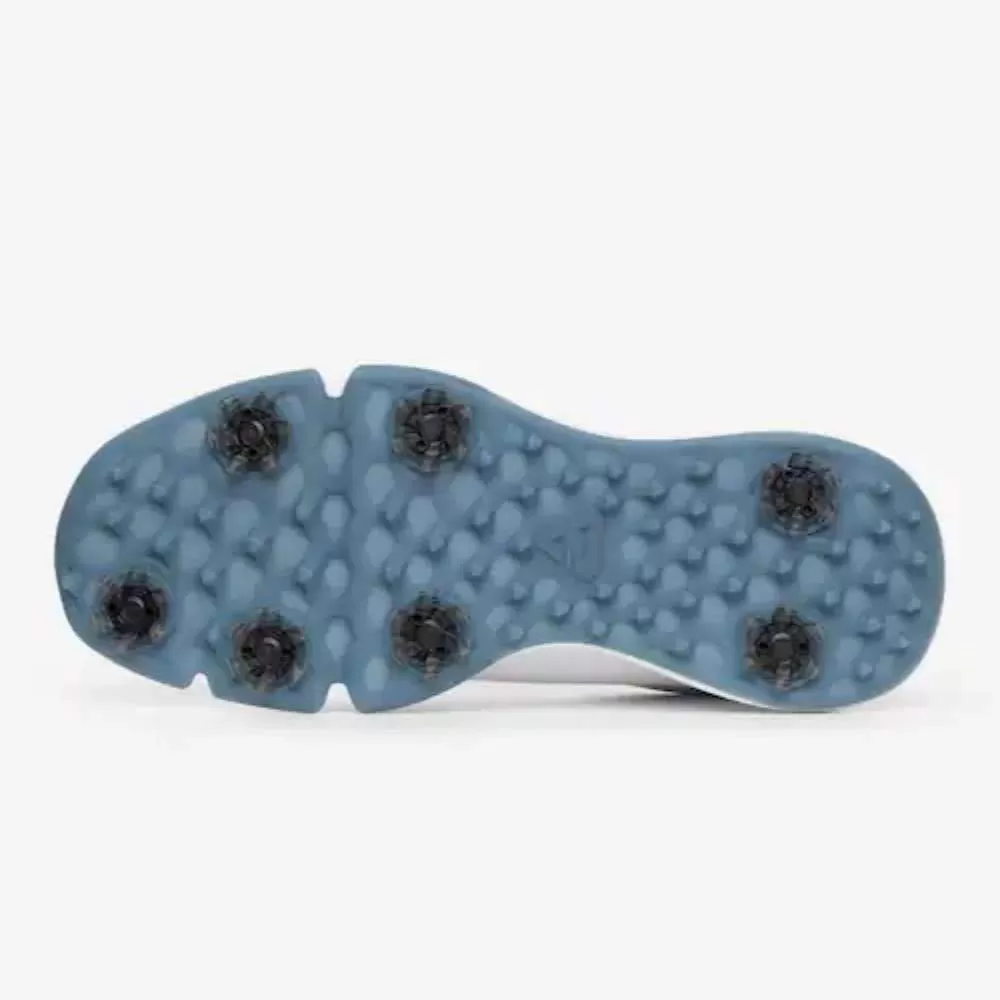 TravisMathew Men's The Ringer Spiked Golf Shoe - White/Sleet 4 TravisMathew Men's The Ringer Spiked Golf Shoe - White/Sleet - Image 2